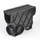 Dux Storm Drain Slimline Pit (Black Heelguard Grate) - R3439